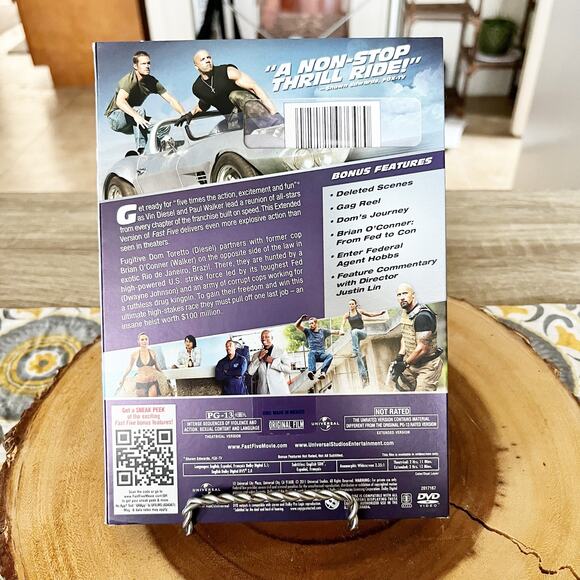 Fast Five: Extended Edition, Starring Vin Diesel & Paul Walker, New & Sealed! - Picture 4 of 7